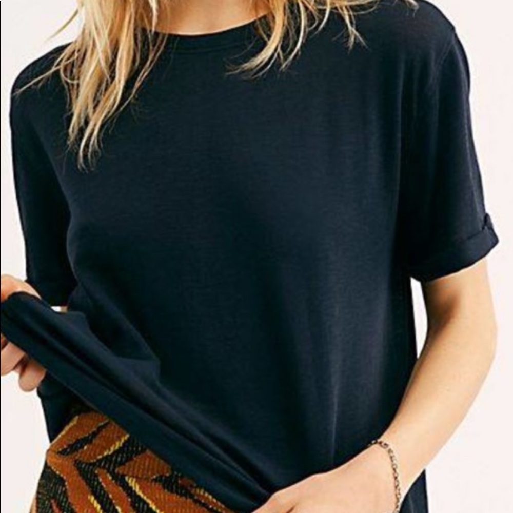 NWT We The Free Cassidy cuffed tee